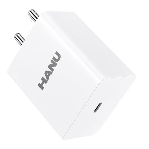Image of HANU 45W Type- C Ultra Fast Charger Compatible with Samsung Galaxy S26 /S25 /S24 /S23 /S22 /S21 /S20(Ultra /Plus /Fe),A56 /A55 /A35 /M56 /M35 /M16 All Series & Other Devices