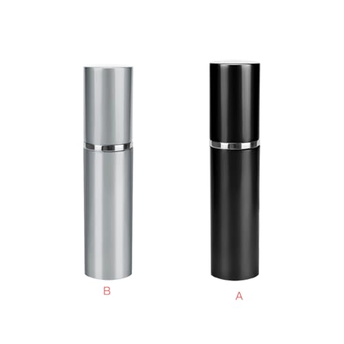 QUXVUIS 5 Stück Zerstäuber Tragbare 10ml Mini-Sprühflasche Pumpenkoffer Leere nachfüllbare Sprüher Kosmetikbehälter Reise
