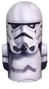 Storm Trooper Star Wars Disney Collectible Coin Bank Tin Piggy Bank