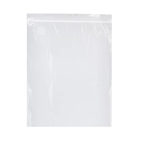 Image of Dukal ZIP912 Dawn Mist Plastic Re-closable Bag, 2 mil, 9 inch Length x 12 inch Width, Clear, Pack of 1000