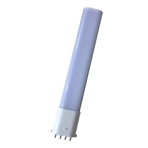Zuoeay 8W 2G7 2GX7 85-265V Foco de enchufe horizontal de aluminio, bombillas LED de 4 pines, lámpara de tubo de iluminación duradera