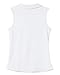 Willit Girls' Sleeveless Polo Shirts Golf Tennis Polo Lightweight Shirts Quick Dry White XL