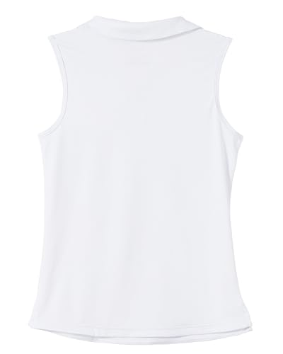 Willit Girls' Sleeveless Polo Shirts Golf Tennis Polo Lightweight Shirts Quick Dry2