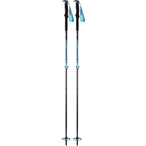 Dynafit Free Vario Aluminium Adjustable Ski Poles 105-145cm, Silvretta (Pair)