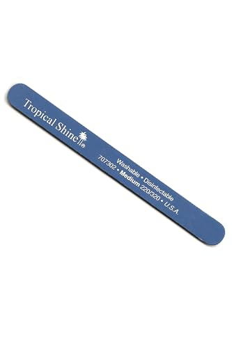 File Medium-Fine - 220-320 Blue by Tropical Shine for Women - 1 Pc File