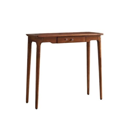 MENGLI-2024 Mesa Consola Consola for Pasillo, Consola Delgada con 1 cajón for Espacios pequeños, Sala de Estar Mesa de Entrada(Pequeño)