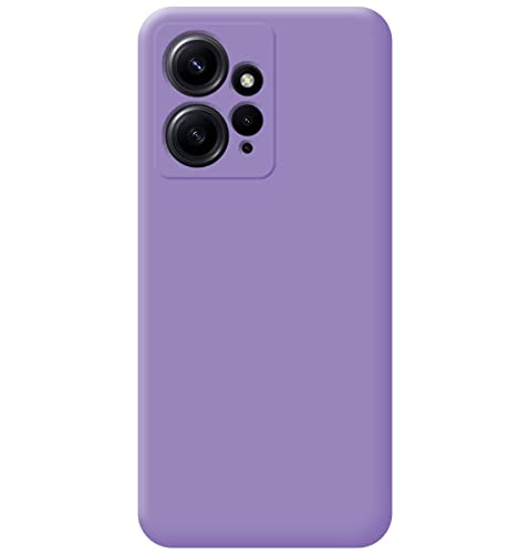 Tumundosmartphone Silicone Liquid Ultra Soft Case for Xiaomi Redmi Note 12 4G Purple, Grundschale - Image 2