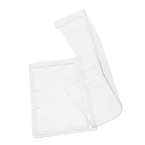 SOPOTUTU Scatola Di Prese Copertura Adesiva Trasparente, Copertura Della Presa Doppia Posizione Per Uso Domestico, Bagno e Cucina, Installazione Senza Residui