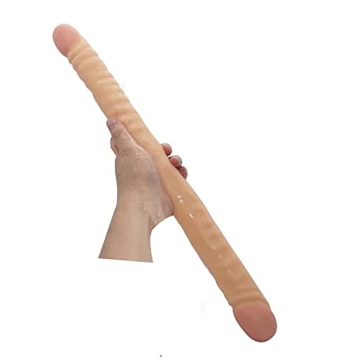 ZZYJ Ƥenes Doble Cabeza Cồnsolador Se×ual para Mujeres Dȋldồ Anẩl Gay Pếnếs De Silicona Juguếtes Se×uaes para Estimulación Clȋtorȋs Y Vagina Ƥunto G 46cm