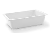 Klar, nordisch, schnörkellos Jeverland Weiß Lasagne-Form, 30cm