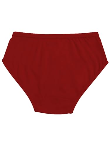 Image of DChica Cotton Panties for Women, Comfortable Mid Waist Hipster Panty with Stretchable Waistband Full Coverage Breathable Underwear /Briefs for Ladies