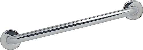 PROFLO PFGB18BS4 18" Stainless Steel Grab Bar - Polished Chrome