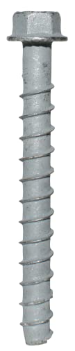 Simpson Strong-Tie THD37400H 3/8 Inch x 4 Inch Hex Washer Head, Zinc Plated Titen HD Heavy Duty Screw Anchor for Concrete, Easy Installation (Pack of 50)