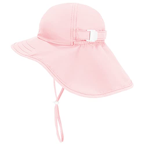 Baby And Toddler Sun Hat - Upf 50+ Kids Boy & Girl Summer Swim Pool & Beach Hat #TOP1