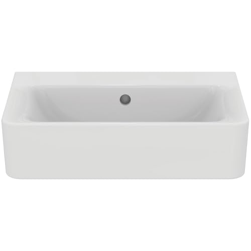 Ideal Standard Waschtisch Connect Cube, kompakt,ohne HL, 550x375x175mm, Weiß, E719401