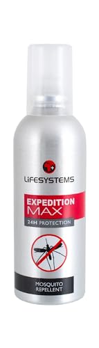 Lifesystems Insect Repellent Expedition Maximum DEET Pump Spray | Repels Mosquitoes Biting Insects Ticks | Up to 8hrs Protection Ideal for Any Destination Including Jungle Tropics