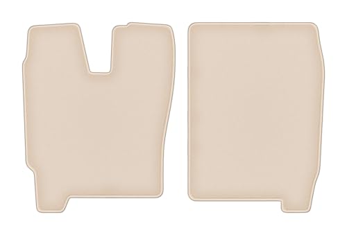 Tapis de sol en velours Iveco Eurocargo II anti-saleté moquette beige camion 160
