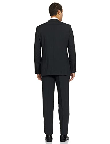 Image of Raymond Wool Men's Full Sleeve Contemporary FIT Medium Grey Formal Suit