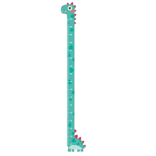 Metro di carta per bambini, 0-170 cm, altezza grafico per bambini, personalizzabile, giraffa/dinosauro, adesivo da...