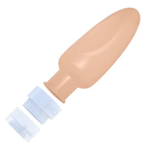 Image of Dot&Dot Leak Proof Travel Bottles - Tubes for Liquid TSA Approved 2oz Silicone Toiletries Travel Shampoo & Conditioner Containers with Labels