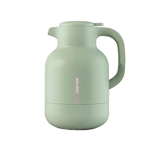 Jarra térmica de café – Termo aislado de 2 L para agua caliente y café – Termo de vacío con forro de cerámica – Olla de aislamiento doméstico de gran capacidad