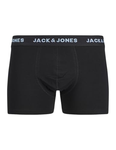 JACK & JONES Herren Trunks 7er Pack – Bequeme Baumwoll-Stretch Unterhosen mit Elastikbund