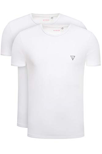 GUESS Men's Caleb Hero Crew Neck S/S 2pack