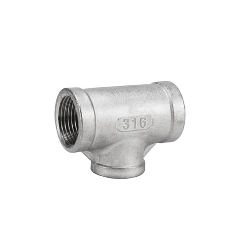Té réduit inox 316L pour stopper la corrosion sur tuyauterie filetée 1 pouce G3 - 4