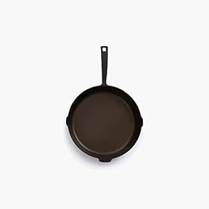 Barebones 12-Inch All-In-One Cast Iron Skillet Set- Skillet with Cast Iron Dutch Oven Style Lid – Camping Cookware Set