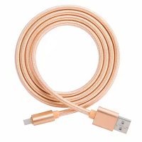 Câble USB C vers USB 3.0 (3.3ft) pour Samsung S8, S9, Nexus 5X, Nexus 6P, Le Nouveau MacBook, Chromebook Pixel Plus de Périphériques USB Type-C Couleur Champagne Or