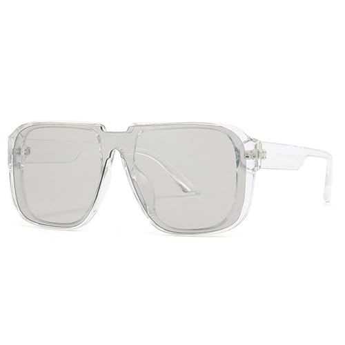 Lunettes de soleil UV400 hommes protégeant des reflets avec style miroir