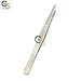 Industrial Tweezers Forceps Stainless Steel for Jewelry-Making, Nail, Laboratory Work 6.5 INCHES Length by G.S Online Store