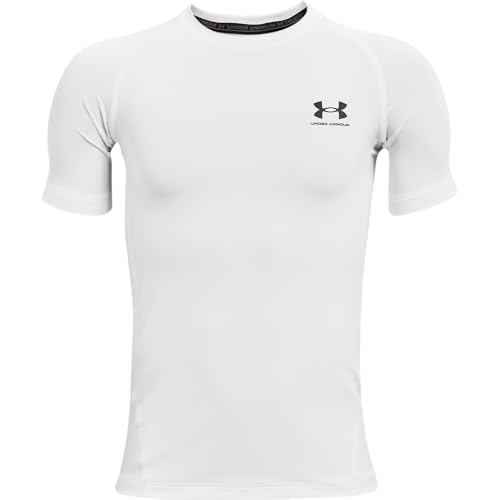 Image of Under Armour Kids HeatGear Armour Short Sleeve (Big Kid)
