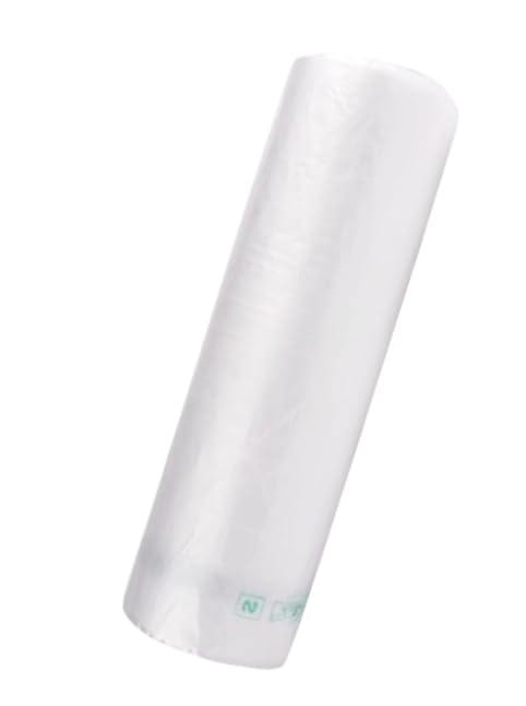 IMTINA, Rollo Bolsas Mercado Transparentes 30x40cm (500 Unidades, 1KG), Bolsas de Plástico Resistentes y Aptas para Alimentos, Uso en Supermercado, Tiendas, Negocios y Hogar