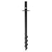 Achla Designs Corkscrew In-ground Pole Base