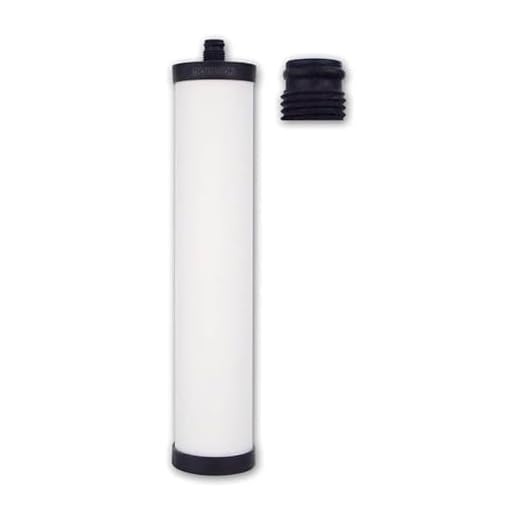 Doulton Ultracarb M15 | 1 Packung | Keramik-Kerzenfilter | Reduziert Verunreinigungen | Verbessert Geschmack und Geruch | Kompatibel mit Franke 02, Triflow, Filterflow 1&2 Generation Kunststoffgehäuse