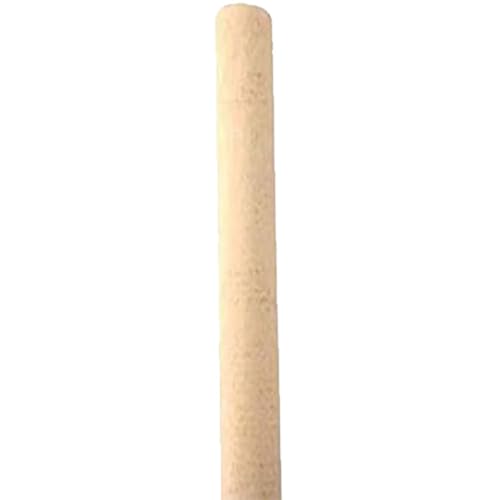Newman and Cole Wooden Broom Handle Stick Wood Broomstick/Wooden Pole for Floor Mop Handle Brush Broom - 4ft (120cm) x 1 1/8 (28-29mm) Handles - Pack of 1