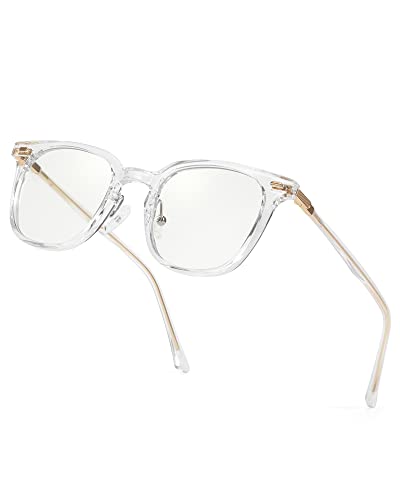 SIPHEW Lunettes anti Lumiere Bleue Femme Homme Lunettes de Repos Léger Anti fatigue Oculaire pour Game PC