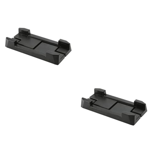Soporte ajustable para CPU jojofuny, 2 piezas, para chasis de computadora, rango de altura estable, deslizable para distintos anchos, fácil de usar y soporte para chasis miniatura 1