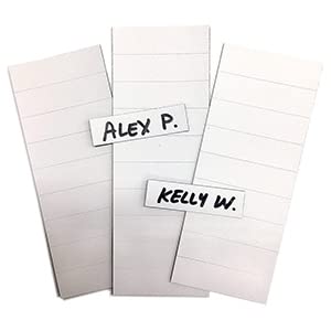 Pro-Tuff Decals 30 Replacement Name Strips ONLY for Pro-Tuff Boards Not Magnetic Magnets