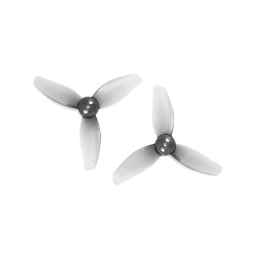 Hélice T2.2x1.6x3 tripale PC avec arbre de 1,5 mm et 2 mm pour drone FPV