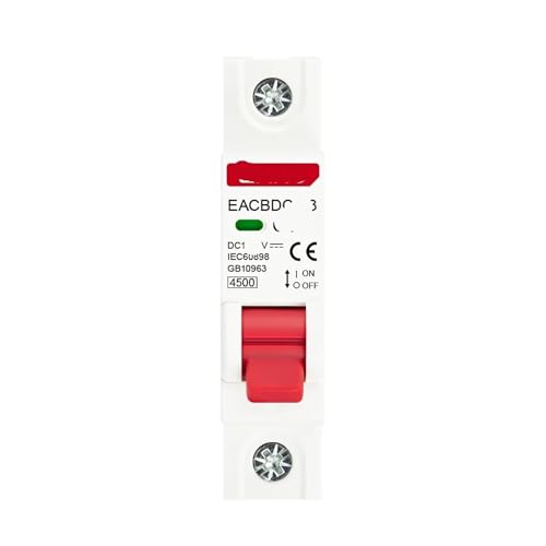 Disjoncteur miniature 1P DC 1000V 40A protection surtension court-circuit photovoltaïque