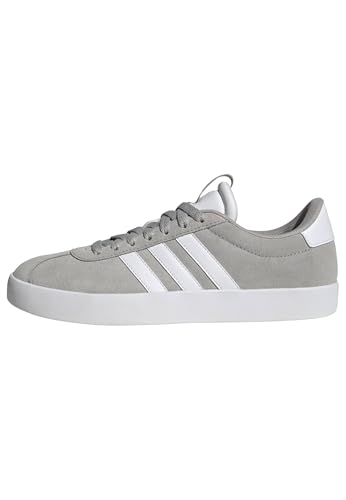adidas Mujer VL COURT 3.0 SHOES, Grey Two / Cloud White / Silver Metallic, 40 2/3 EU