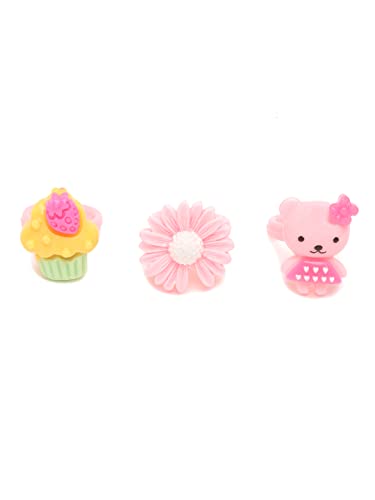 36 Cartoon Rings Combo for Kids (Multi) YBRG_20220A