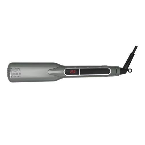 Plancha para cabello 2 en 1 con placas de titanio digital miniatura 5
