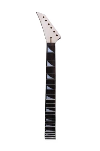 Manche de guitare en érable avec touche palissandre 22 frettes et tête inversée