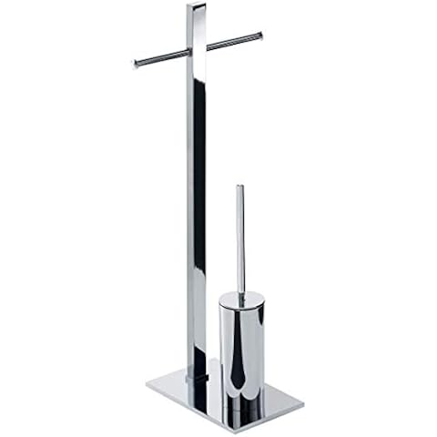 Gedy Tobia Standing Column, Stainless Steel, Chrome, 33X15.5X64 Cover