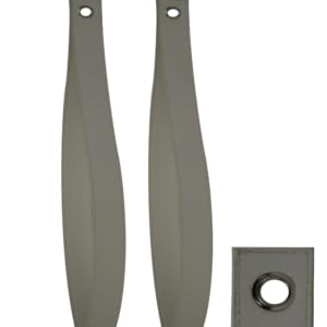 Soporte para tablet con correa de piel, color blanco