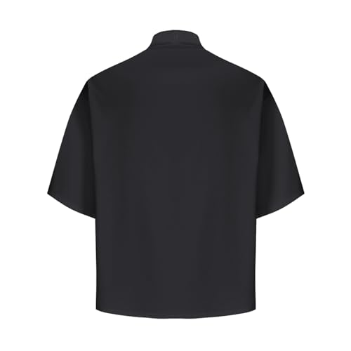 Cambkatl Men's Kimono Cardigans Lightweight Casual 3/4 Sleeve Open Front Jacket Summer Sun Protection Outwear Shirts4