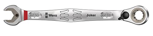 Wera Joker Switch Maul-Ringratschen-Schlüssel, zöllig, umschaltbar, 3/8 Zoll x 159 mm, Rot, 05020076001